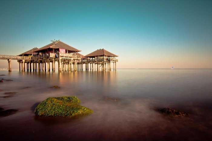 Sự bình yên thấm sâu vào cảnh vật và con người Bali