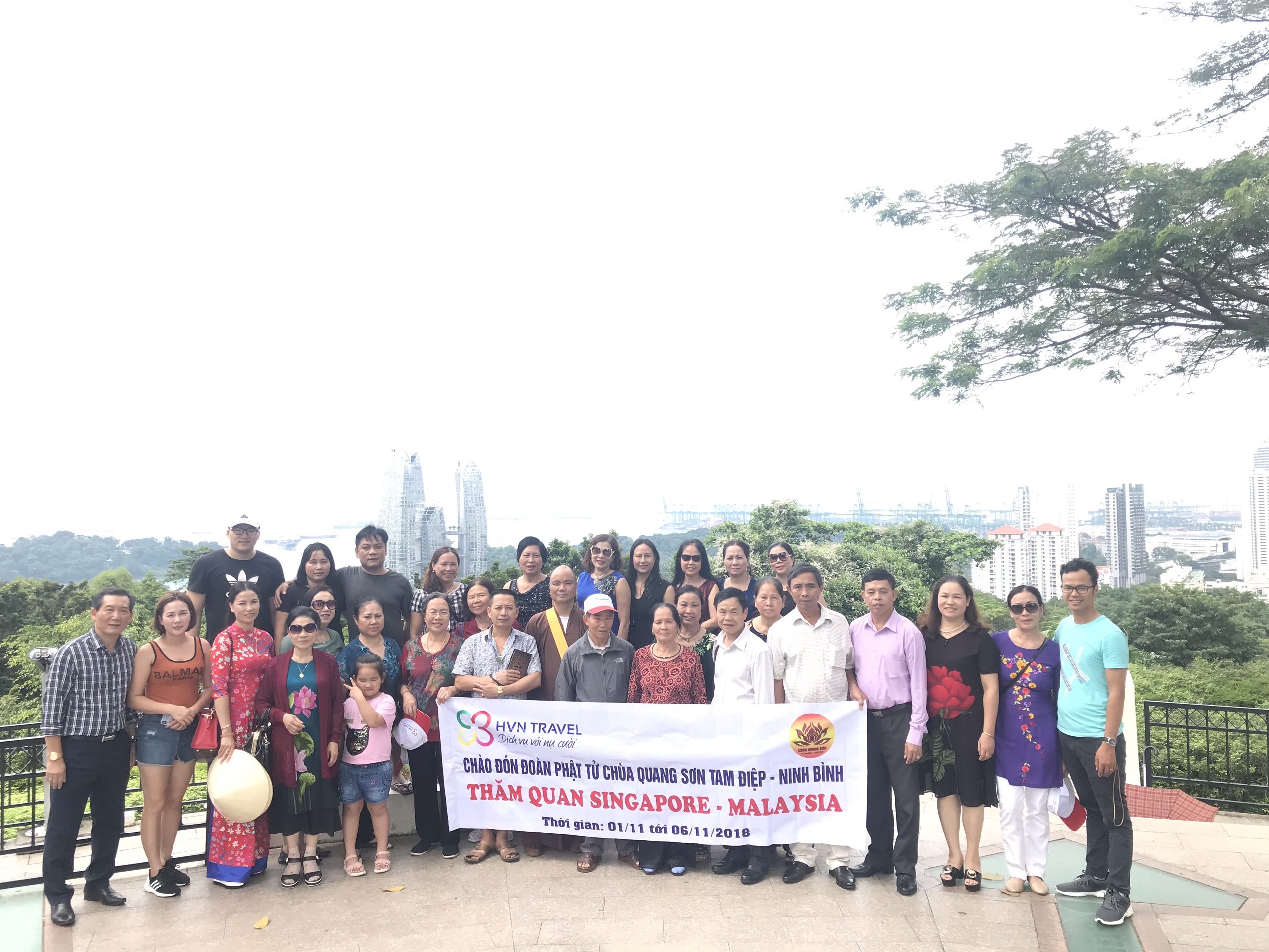 Tour Singapore 4 ngày 3 đêm HVN TRAVEL Bay Sáng